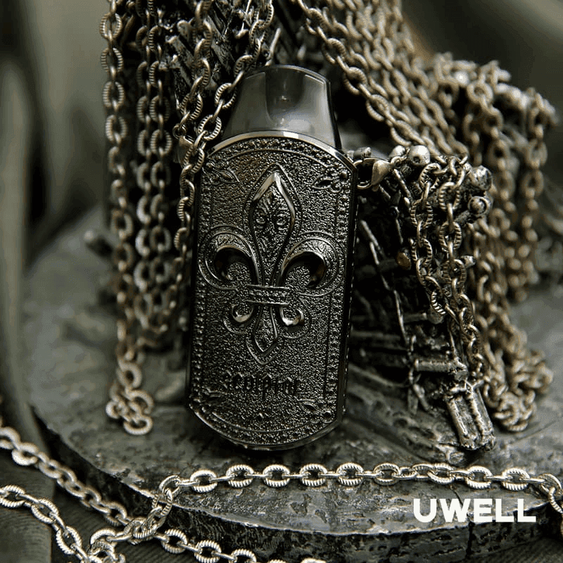 UWELL SCULPTOR電子煙雕塑家 11W電鍍金屬雕刻空倉煙彈:圖片 4