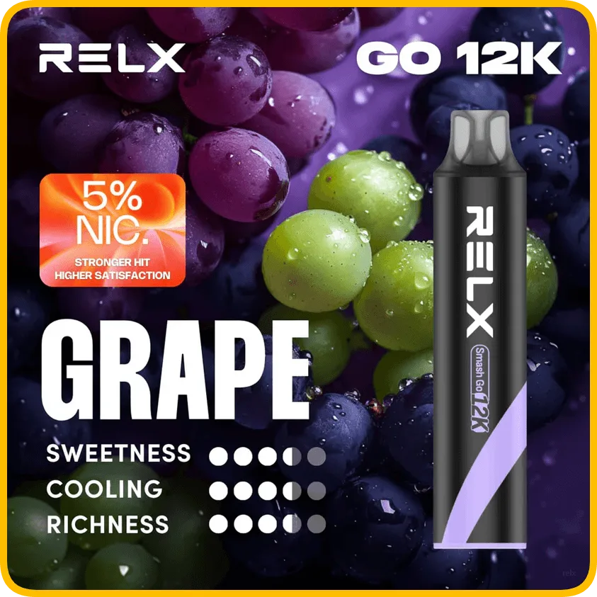 RELX悅刻電子煙一次性抛棄式Smash Go 12000口【10種風味】：圖片 6